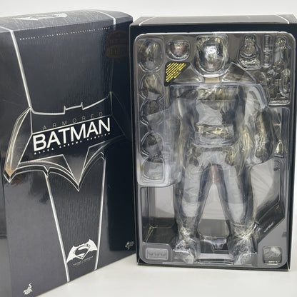 Movie Masterpiece Hot Toys MMS356 Armored Batman Black Chrome 1/6 Figure Japan