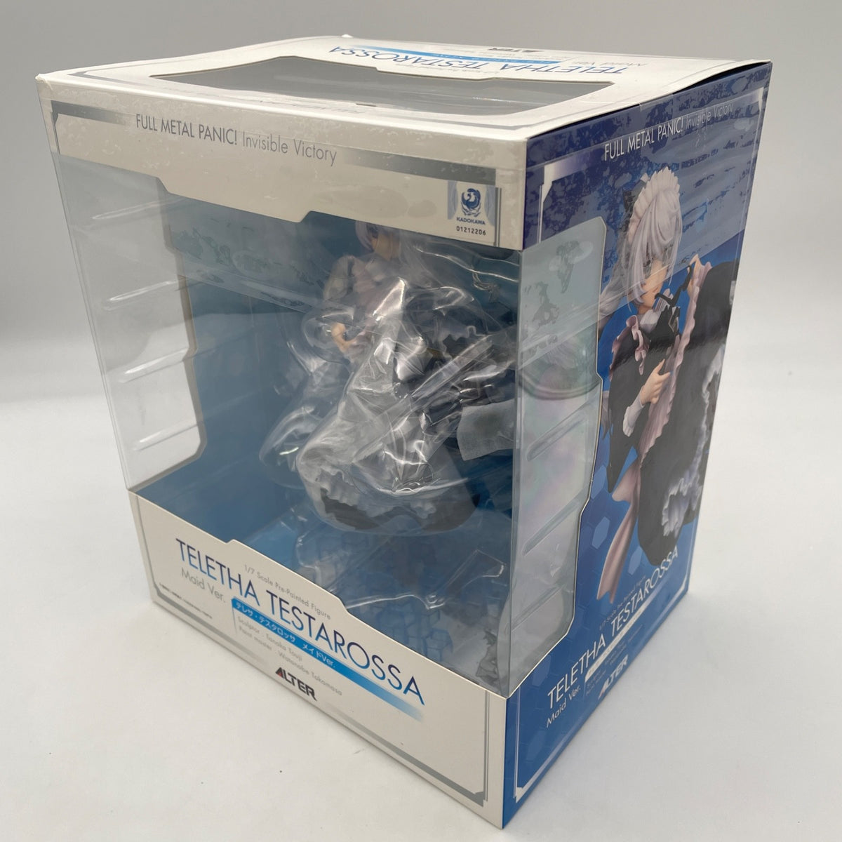 Full Metal Panic! Invisible Victory Teletha Testarossa Maid Ver 1/7 Figure Alter
