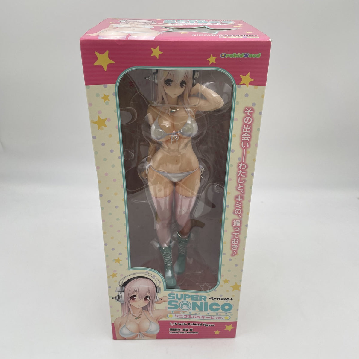 Orchidseed Nitro Plus Super Sonico Sonicomi Package ver. 1/5 PVC Figure JPese