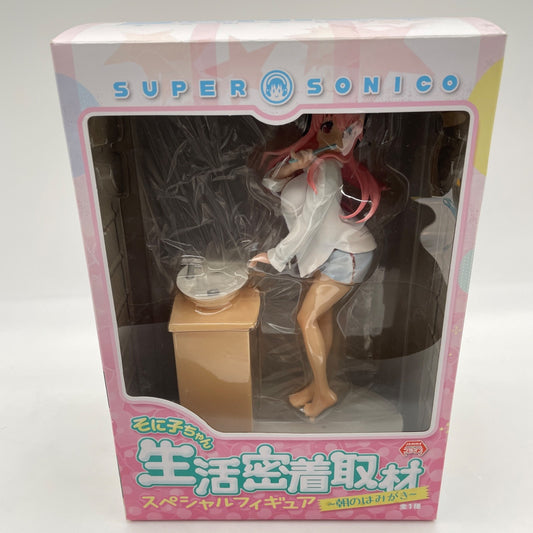 Super Sonico life coverage special figure Morning brushing Furyu Prize