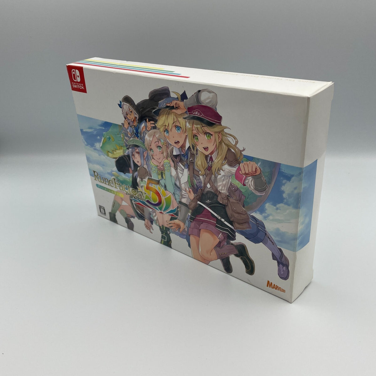 Nintendo Switch Rune Factory 5 Premium Box w/Art Book, Soundtrack CD