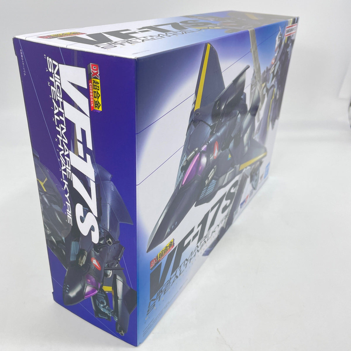 DX Chogokin Macross 7 VF-17S Nightmare Stealth Gamlin Kizaki Used Figure BANDAI