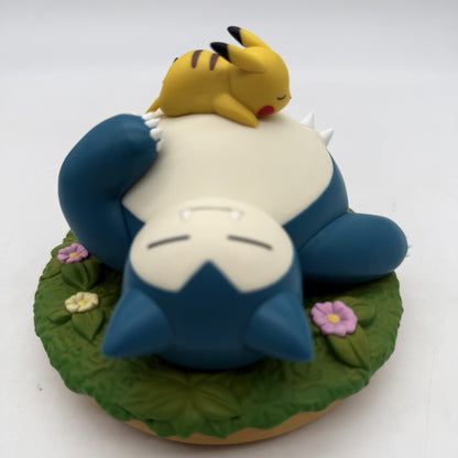 Pokemon Relaxing Time Pikachu Snorlax Figure BANDAI Banpresto w/Box