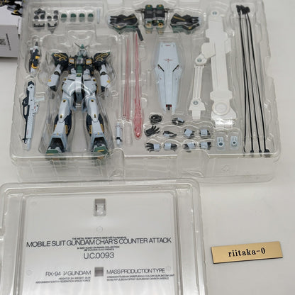 METAL ROBOT Spirits Mass Production Nu Gundam Ka Signature Figure