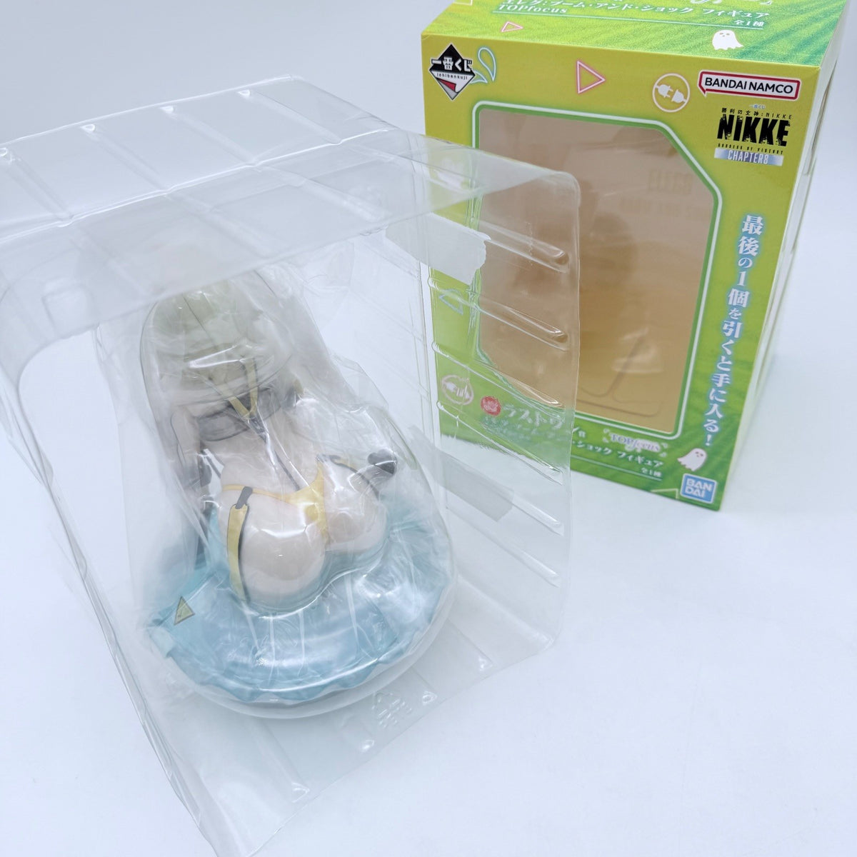 Ichiban Kuji NIKKE CHAPTER8 Elegg Boom and Shock Figure Last One BANDAI