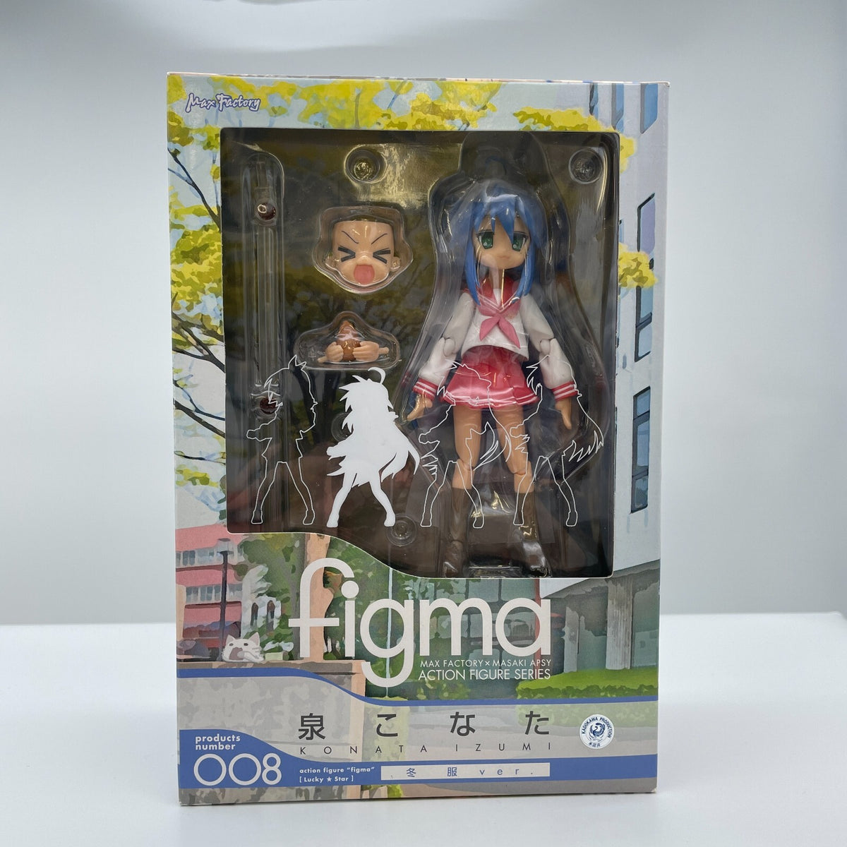 Figma Lucky Star Izumi Konata winter clothes ver. Figure TV animation Japan Toy