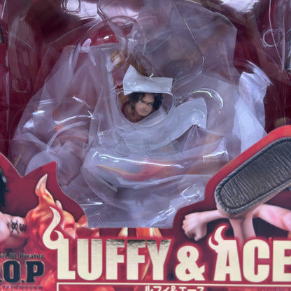 One Piece Luffy & Ace Brotherly Bonds 20th Limited Ver. Figure MegaHouse
