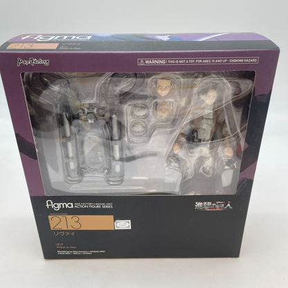 figma Attack On Titan: Levi Ackerman #213 Action Figure Japan Import