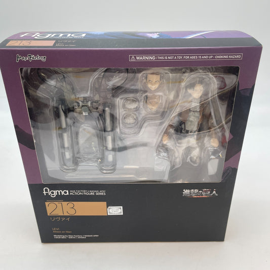 figma Attack On Titan: Levi Ackerman #213 Action Figure Japan Import