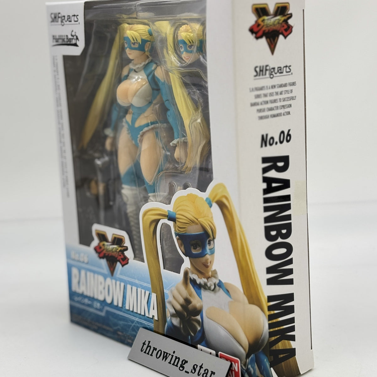 S.H.Figuarts Street Fighter V RAINBOW MIKA Figure CAPCOM Game BANDAI
