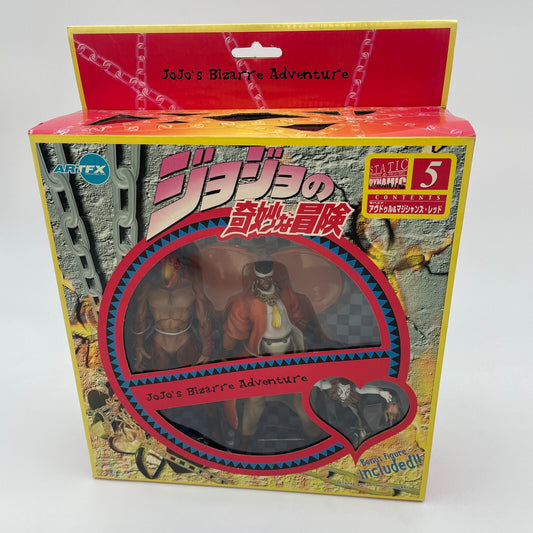 ARTFX Jojo's Bizarre Adventures Joseph Joestar & Hol Horse KOTOBUKIYA