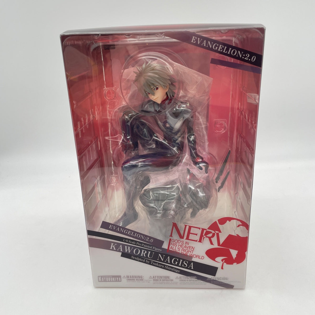 Evangelion : 2.0 Kaworu Nagisa Plug Suit Ver. 1/6 Figure Kotobukiya Japan Import