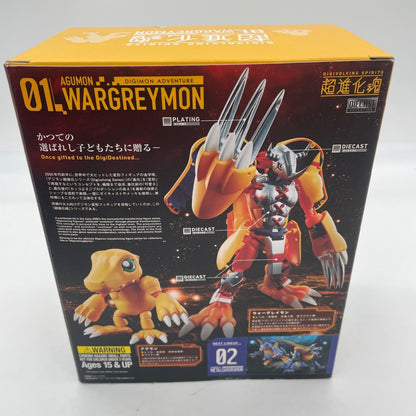 Digimon Adventure digivolving spirits 01 WarGreymon Figure BANDAI