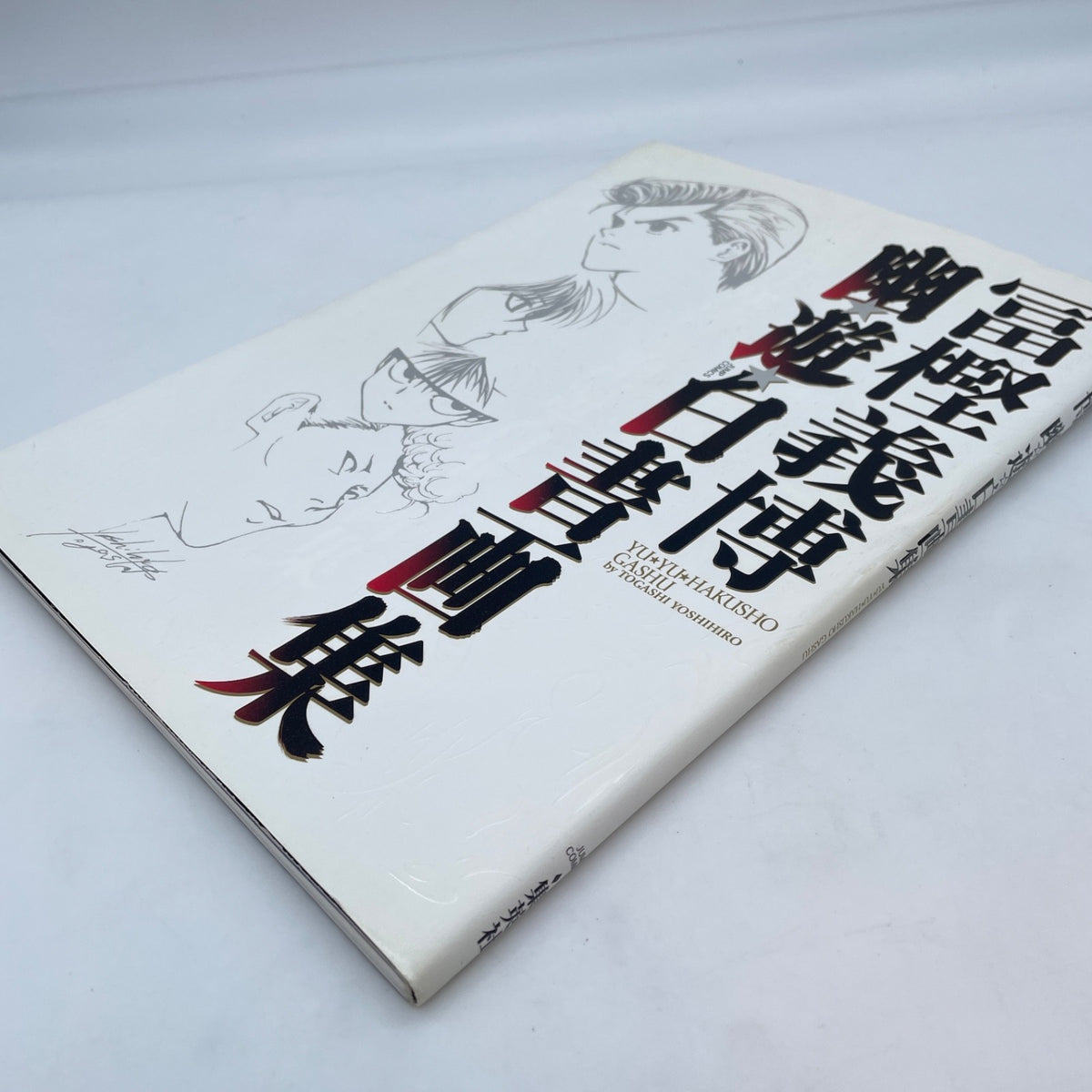 YU YU HAKUSHO illustration Art Book Art Work Yoshihiro Togashi Jump Japan Anime