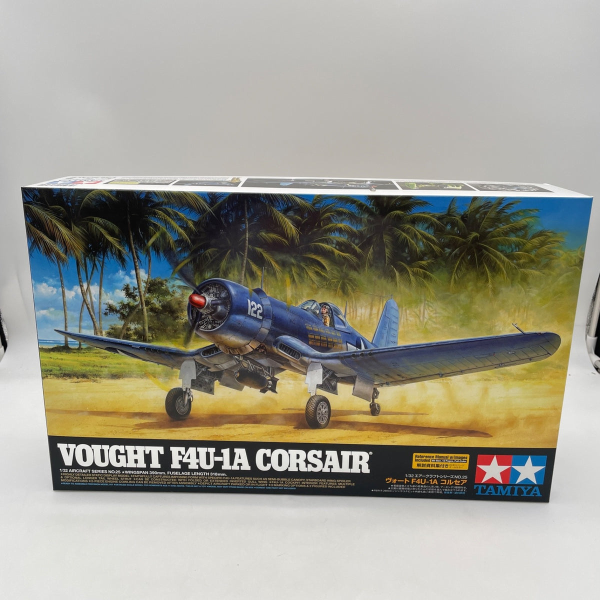 TAMIYA 1/32 Aircraft Series No.25 Vought F4U-1A Corsair Display Model Kit