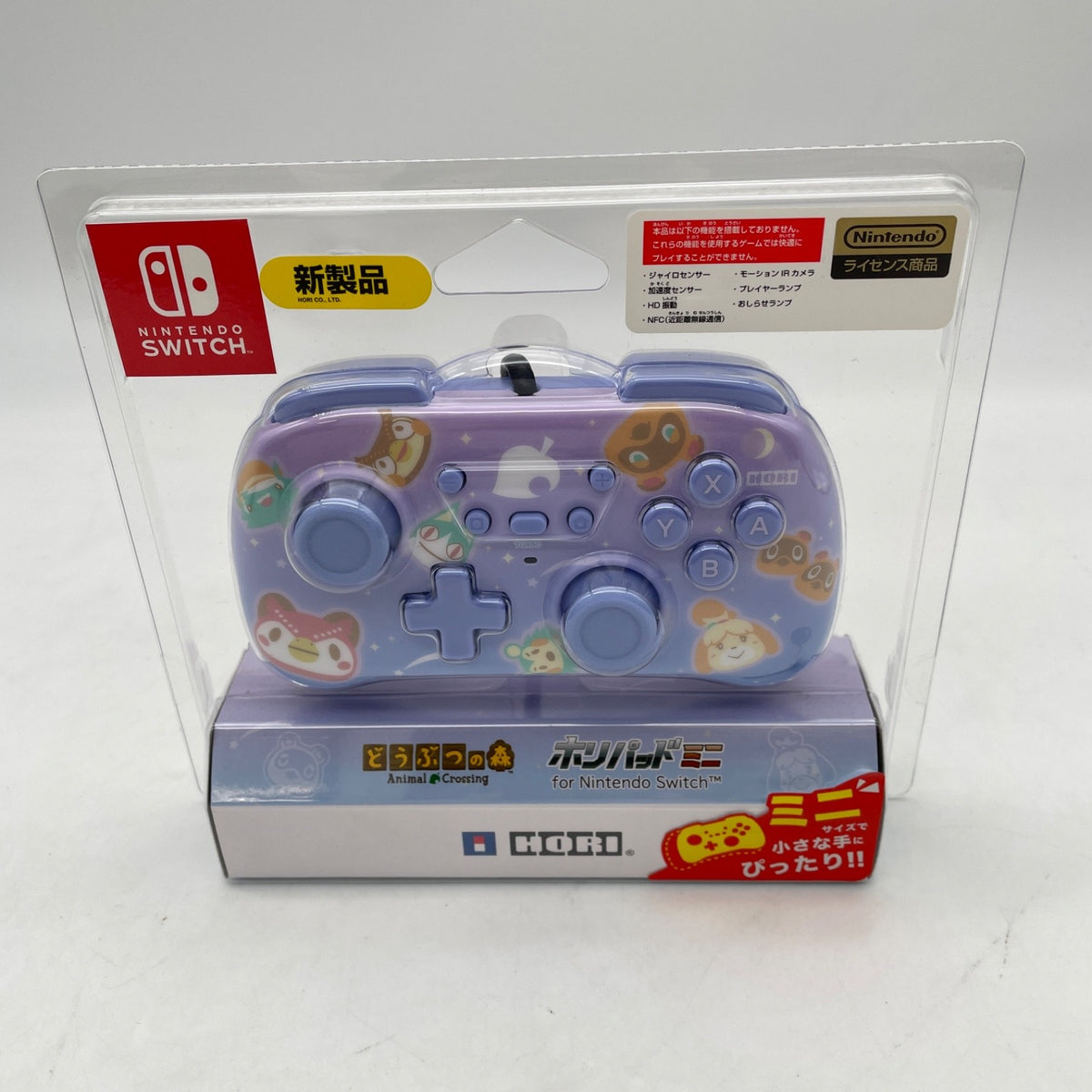Nintendo Switch Animal Crossing Hori Pad Mini Controller 2021 Japan