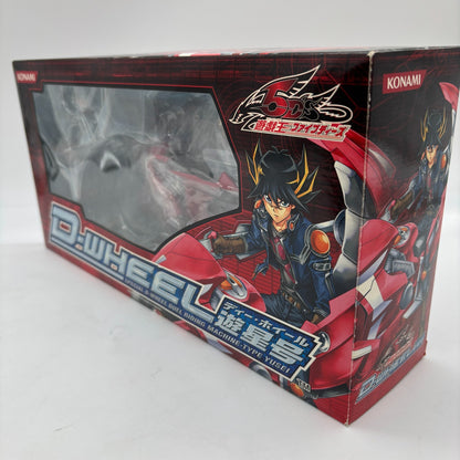 Yu-Gi-Oh Yugioh Five Deeds D-WHEEL Planet Yusei Fudou Figure Japan konami