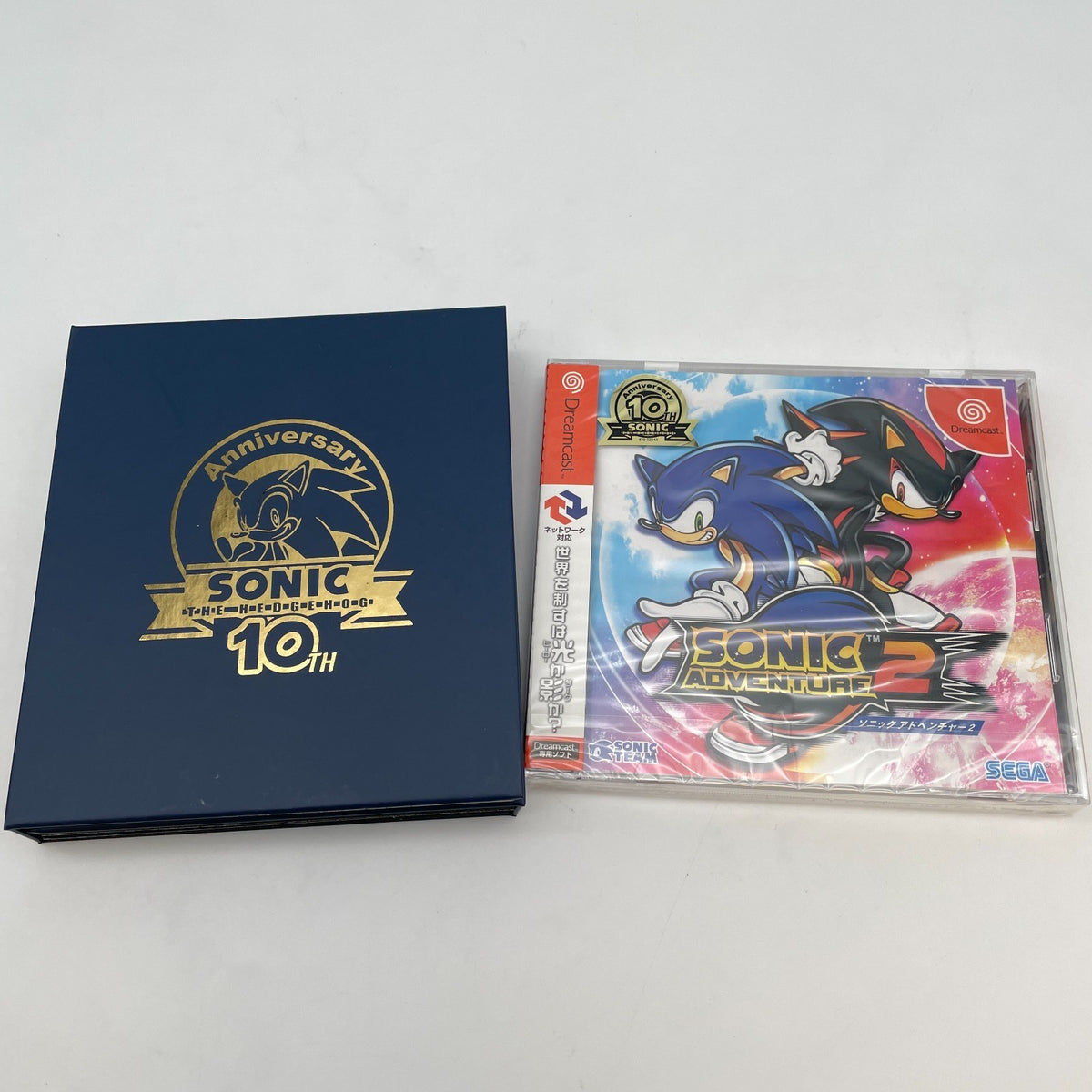 Sonic Adventure 2 10th Anniversary Limited Edition Sega Dreamcast Japan Game