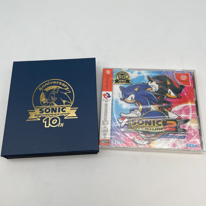 Sonic Adventure 2 10th Anniversary Limited Edition Sega Dreamcast Japan Game