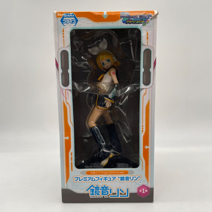 SEGA Hatsune Miku Project DIVA Arcade Kagamine Rin Premium Figure Japan seller