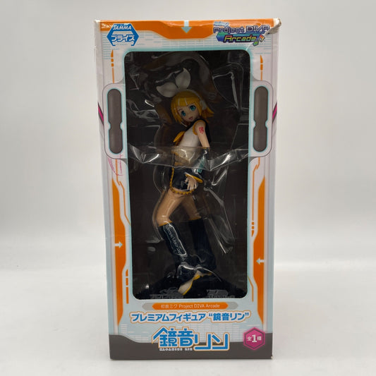 SEGA Hatsune Miku Project DIVA Arcade Kagamine Rin Premium Figure Japan seller