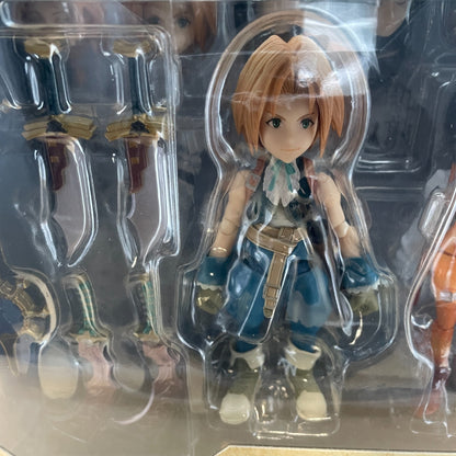 Figure BRING ARTS Zidane Tribal & Garnet Til Final Fantasy 9 IX From Japan