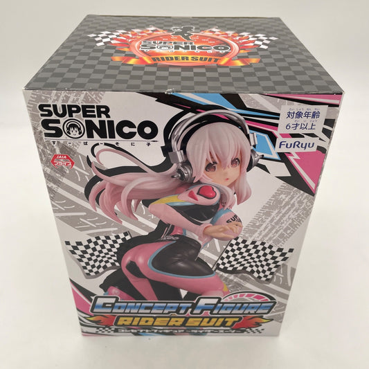 Super Sonico Concept Figure Rider Suit PVC Figure From Japan