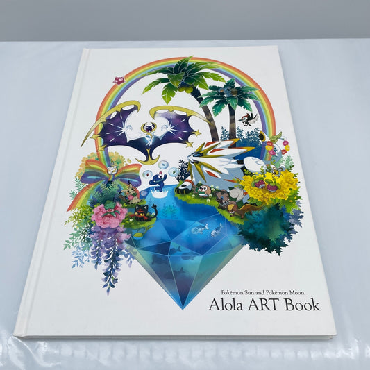 Pokemon Sun & Ultra Moon Alola ART Book Pokemon Center Original Japan import