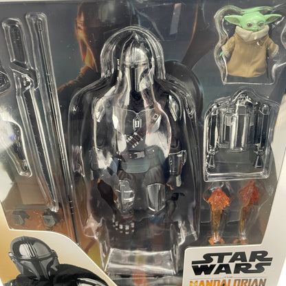 MAFEX No.256 THE MANDALORIAN CHROME Ver. Action Figure Medicom Toy