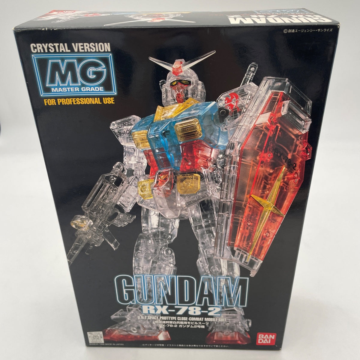 MG 1/100 RX-78-2 Gundam Crystal Version Mobile Suit Gundam plastic model Bandai