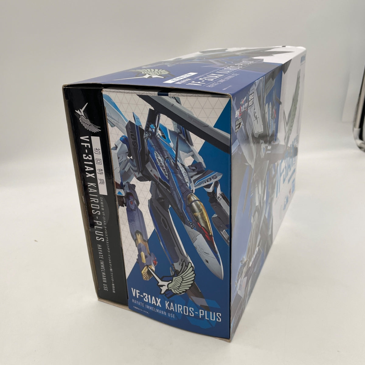 DX Chogokin VF-31AX Kairos Plus Hayate Immelman First Limited Edition BANDAI