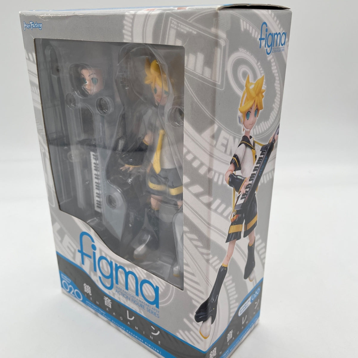 figma Vocaloid Kagamine Len Figure #020 Max Factory Japan Import