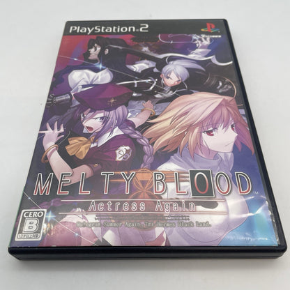 PS2 Melty Blood Actress Again Normal Edition PlayStation 2 Japan Import Game