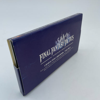 Final Fantasy Tactics character card book Vol.1 English 1997