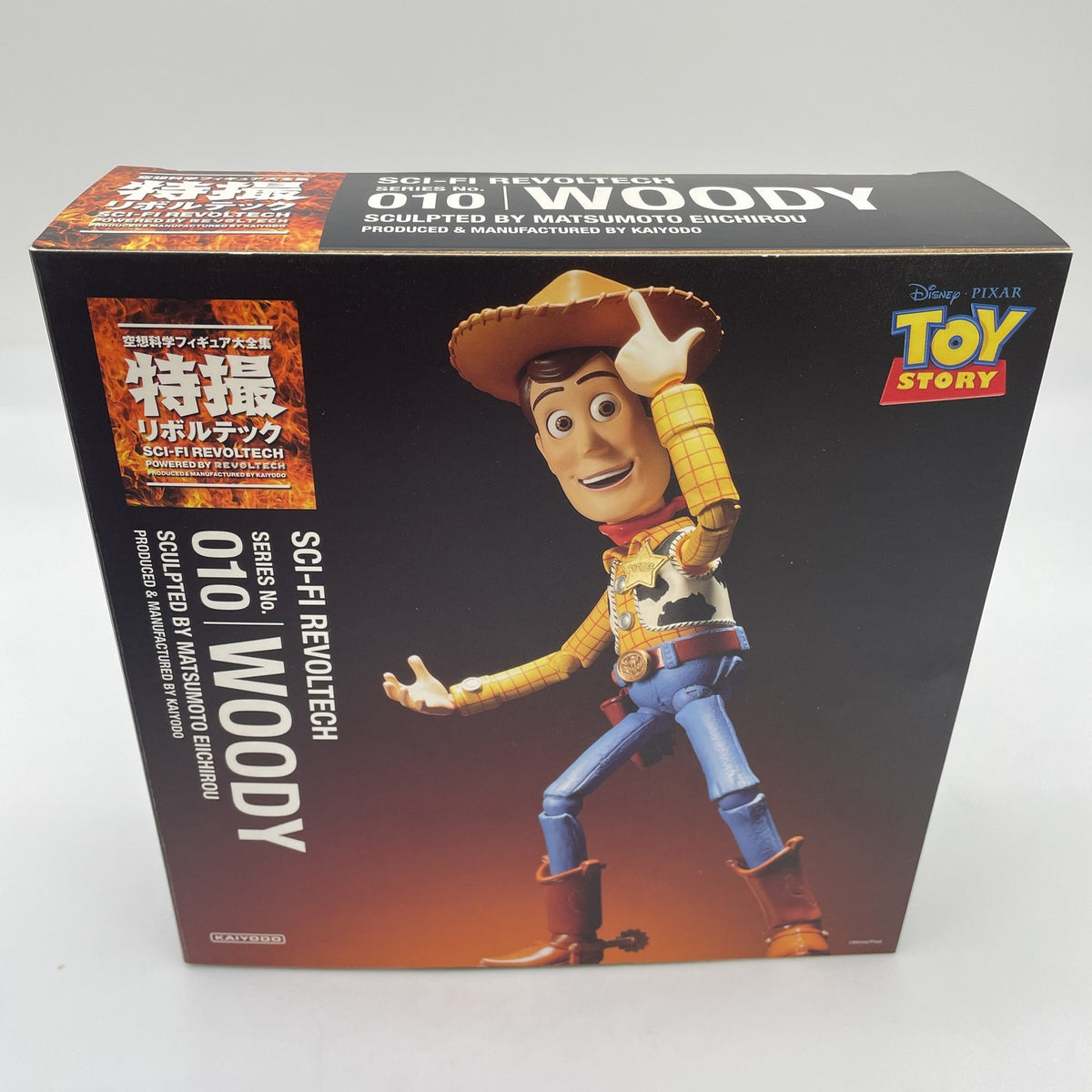 Figure Woody No.010 Revoltech Toy Story Disney Pixar From Japan Kaiyodo