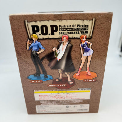 MegaHouse P.O.P Portrait Of Pirates ONE PIECE NEO4 Shanks Figure Excellent Model