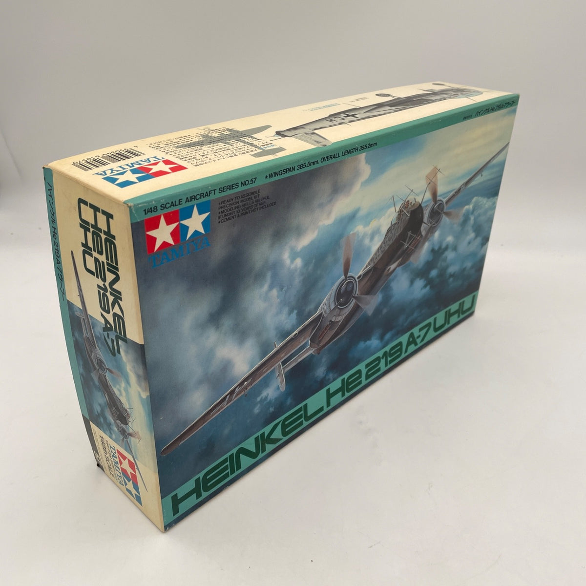 Tamiya 1/48 Masterpiece Series Luftwaffe Heinkel He219 A-7 Uhu No.57 JAPAN