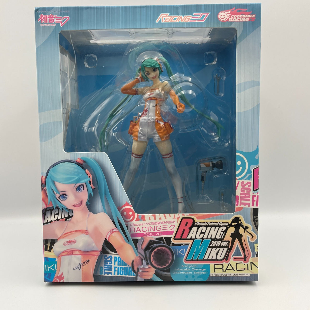 Racing Miku 2010 ver. 1/8 PVC Figure Good Smile Racing From Japan Toy