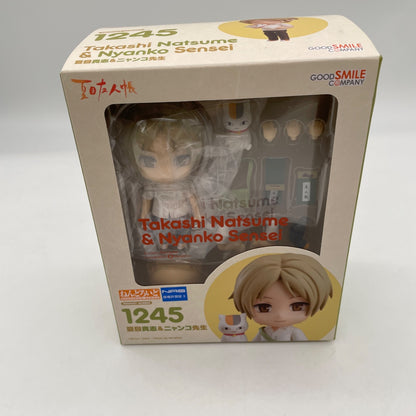 Nendoroid Natsume Yujin-cho Takashi Natsume & Nyanko Sensei Figure #1245 GSC