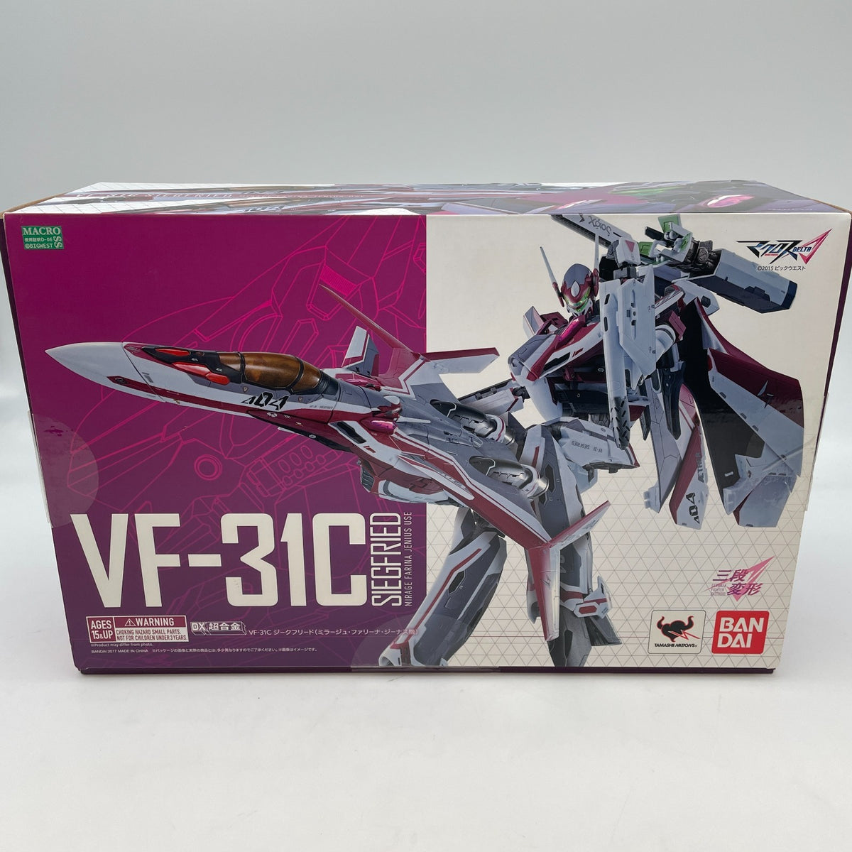 Figure DX Chogokin Macross delta VF-31C Siegfried Mirage Farina Genus