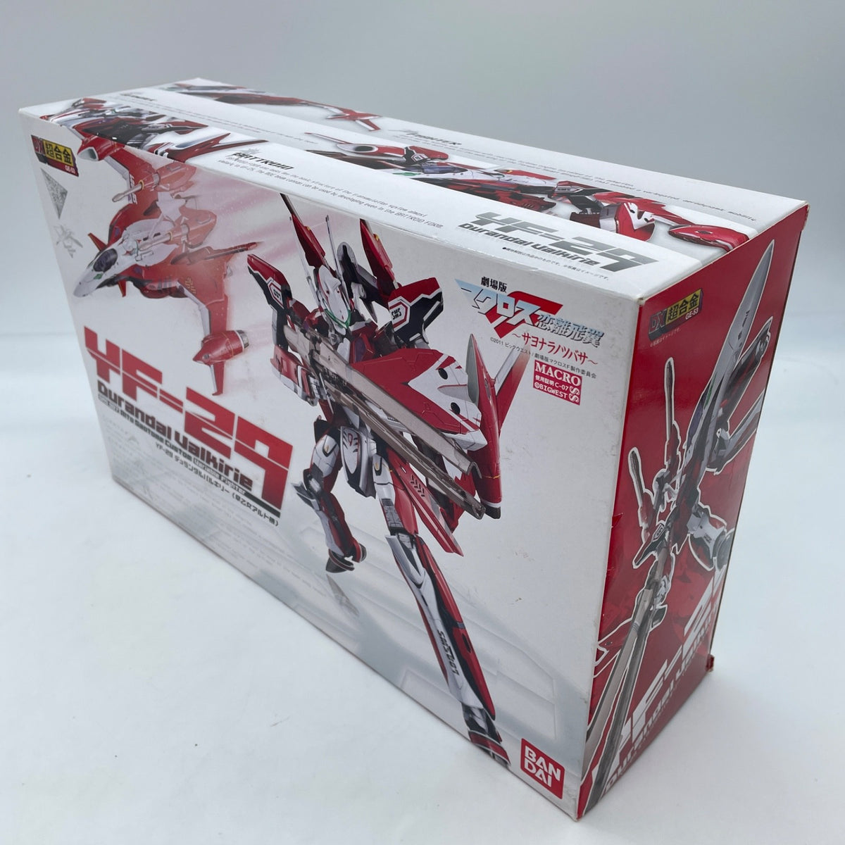 DX Chogokin Macross YF-29 Durandal Valkyrie Saotome Alto Figure BANDAI