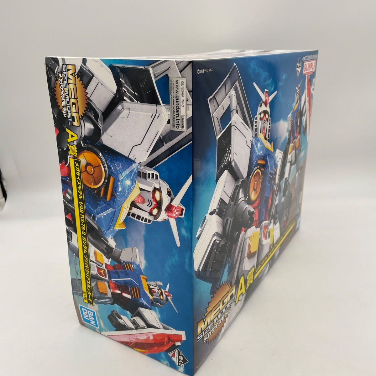 BANDAI Mega Size Model Gundam 1/48 RX 78-2 Model Kit Ichiban Kuji Prize A