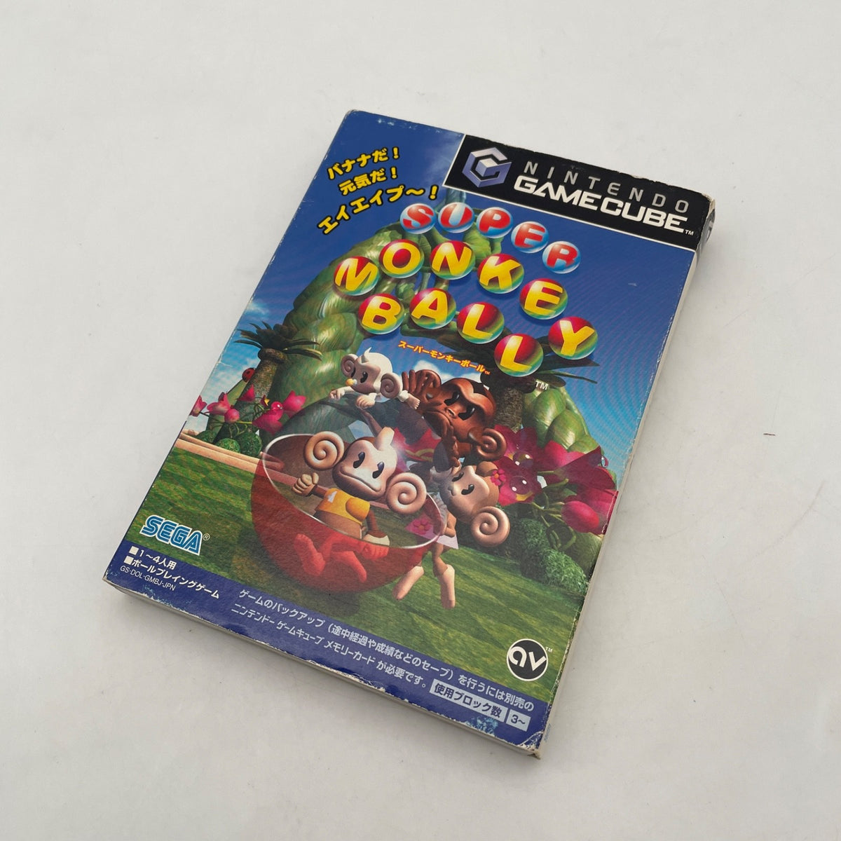 Nintendo Gamecube SUPER MONKEY BALL GC Japan Import