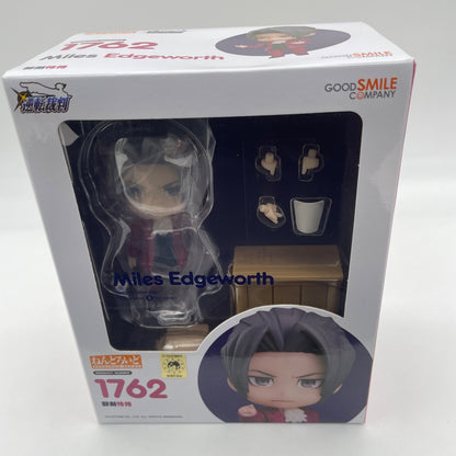 Nendoroid Phoenix Wright Ace Attorney Miles Edgeworth From Japan GOOD SMILE