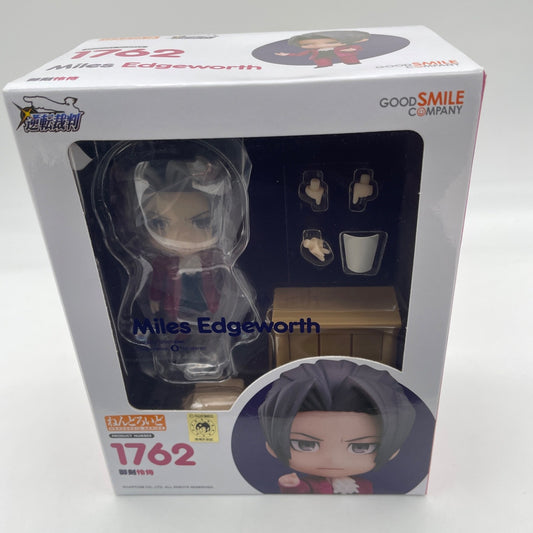 Nendoroid Phoenix Wright Ace Attorney Miles Edgeworth From Japan GOOD SMILE