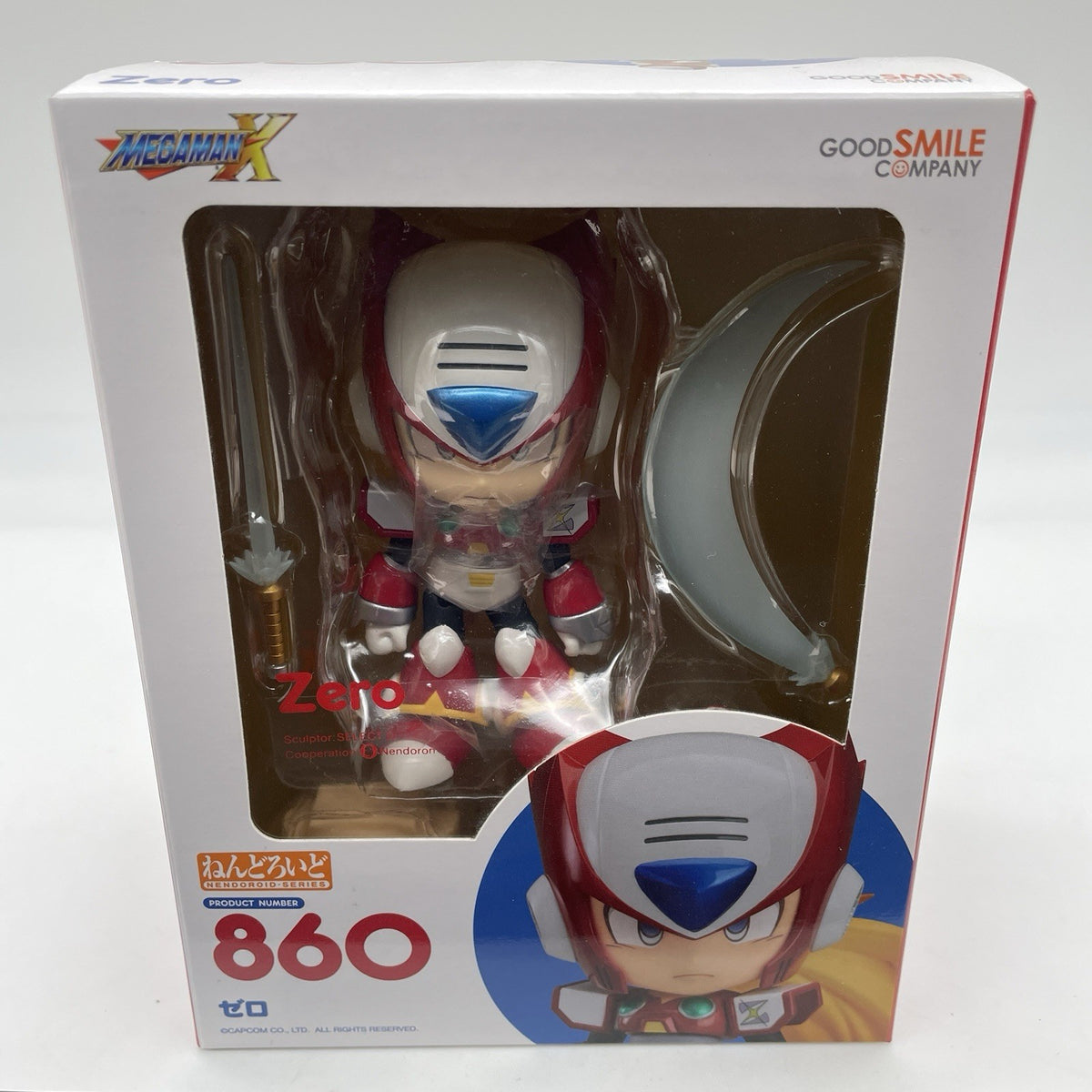 Nendoroid Mega Man X Series Zero Action Figure #860 Rockman Good Smile Company
