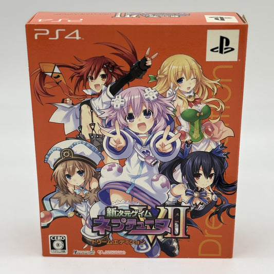 PS4 Hyperdimension Neptune Neptunia VII Dream Edition Box w/ Soundtrack Japan
