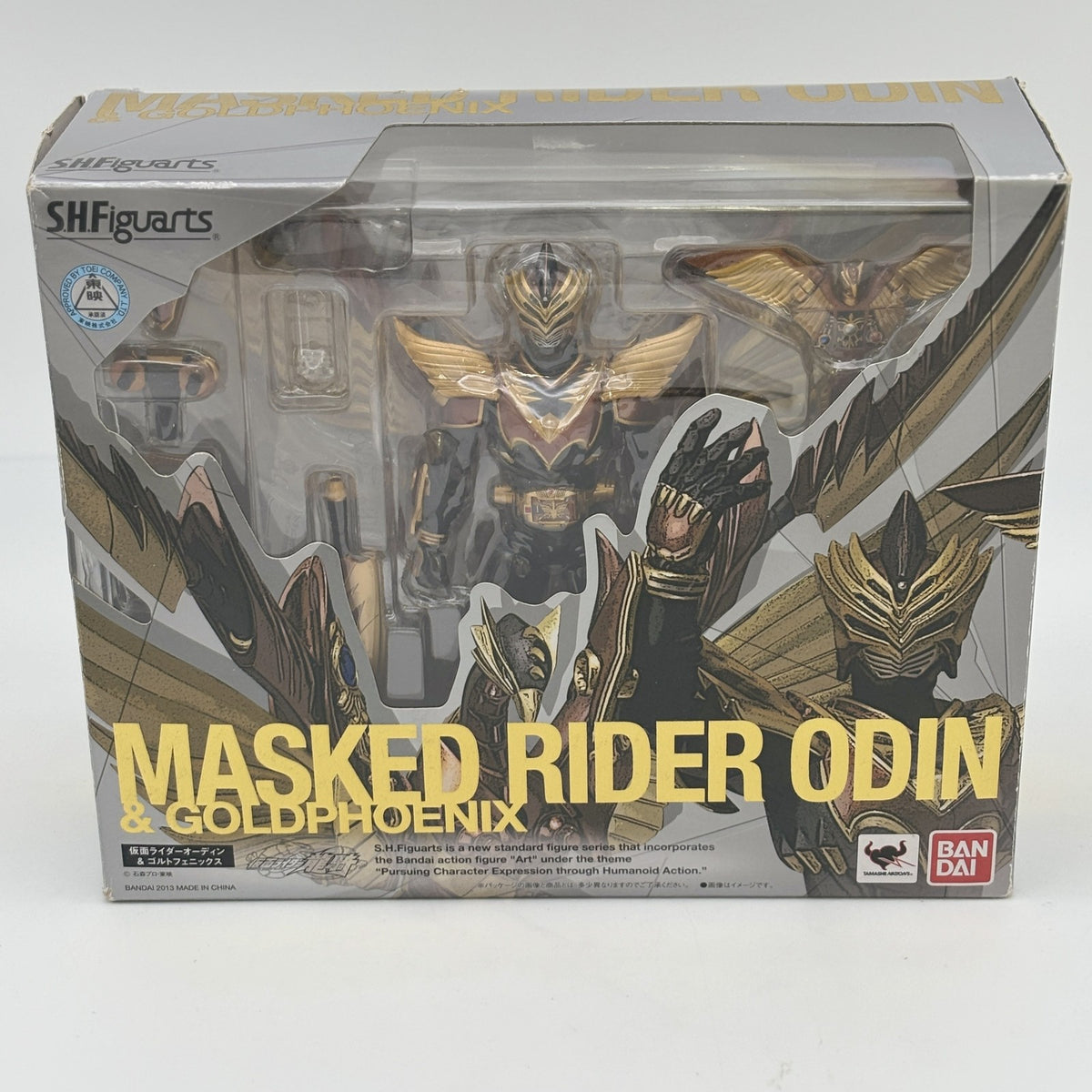 SH Figuarts Kamen Rider RYUKI ODIN & GOLDPHOENIX Action PVC Figure From Japan