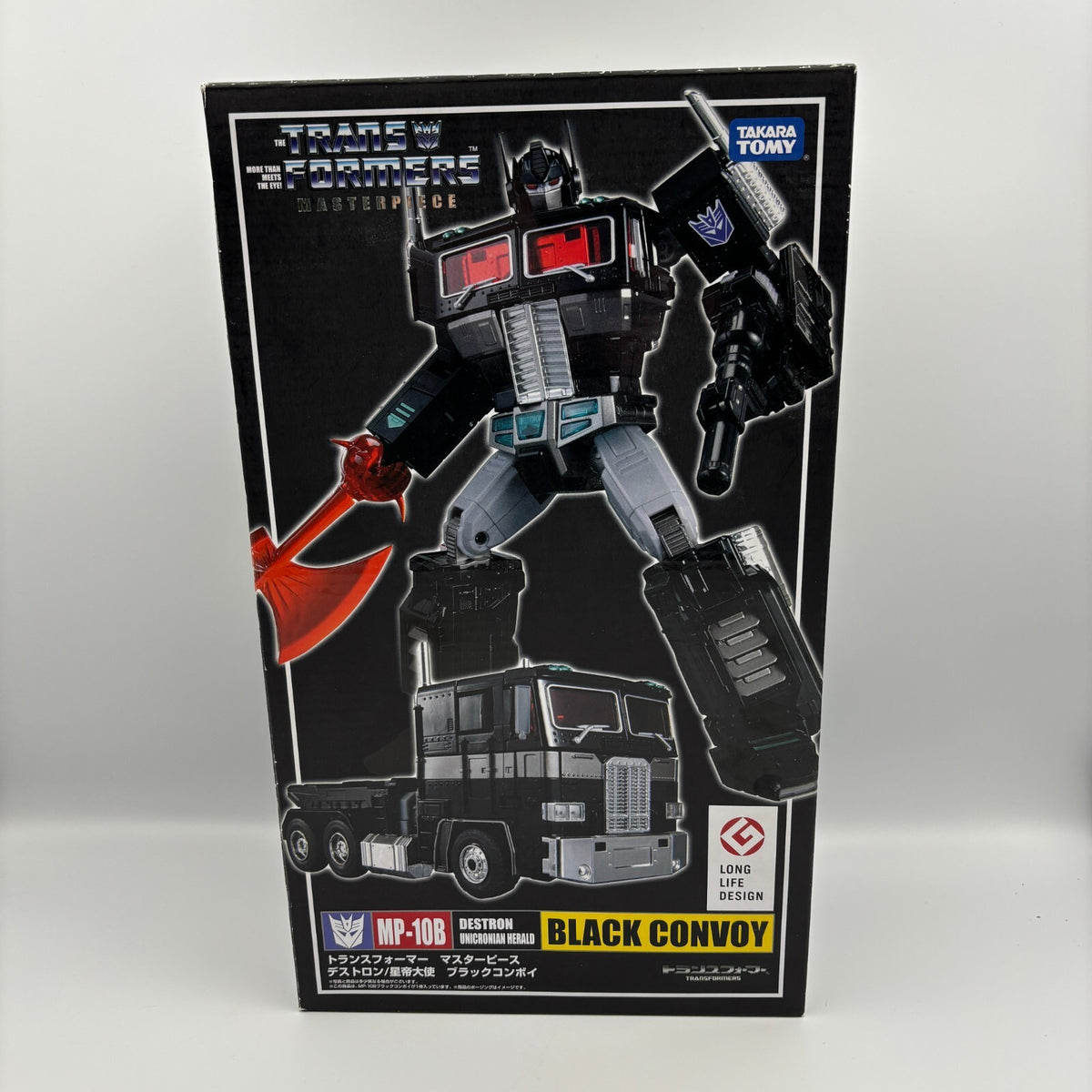 Transformers Masterpiece MP-10B Black Convoy Action Figure Takara Tomy