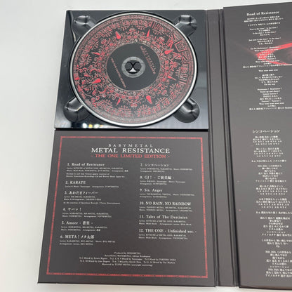 BABYMETAL Album METAL RESISTANCE THE ONE LIMITED EDITION CD + Blu-ray JP